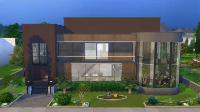 Vista previa de The Foundry Mansion + CC — A Surprise Release, solares y habitaciones de bs-signature para Los Sims 4.