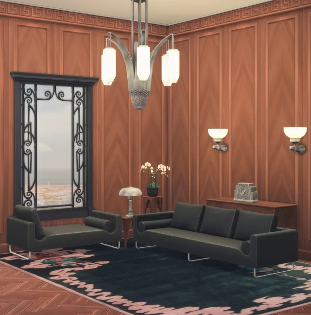Vista previa de The Gatsby Set, construir y comprar de felixandresims para Los Sims 4.