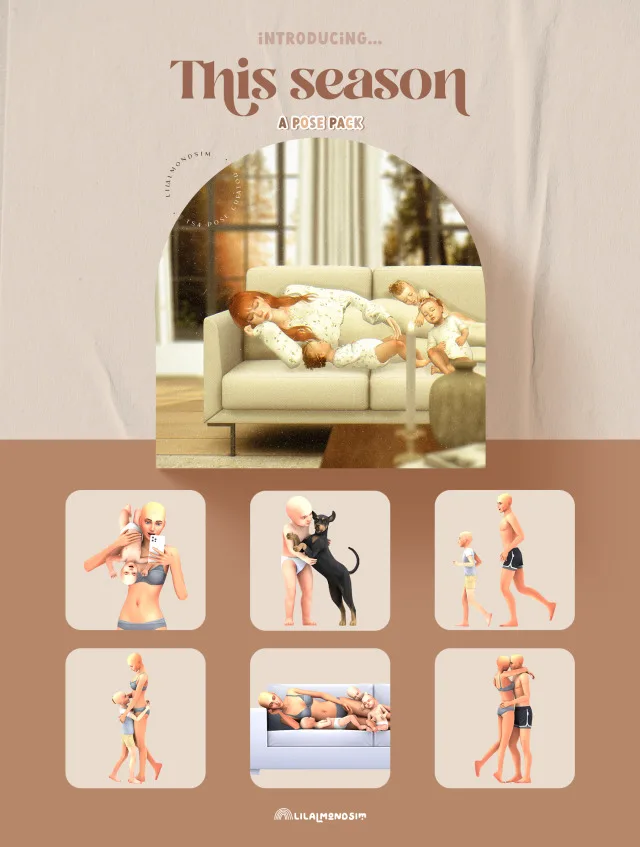 Vista previa de This season β ππππ ππππ, poses de lilalmondsim para Los Sims 4.