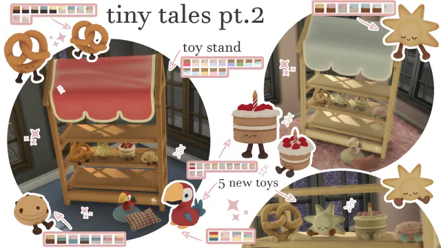 Vista previa de Tiny Tales (PT2)︎, construir y comprar de tamsiecc para Los Sims 4.