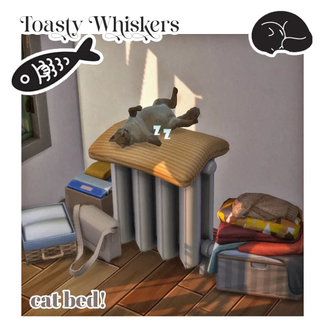 Vista previa de ฅ^.ᆺ.^ฅToasty Whiskersฅ^.ᆺ.^ฅ[a freebie], construir y comprar de tamsiecc para Los Sims 4.