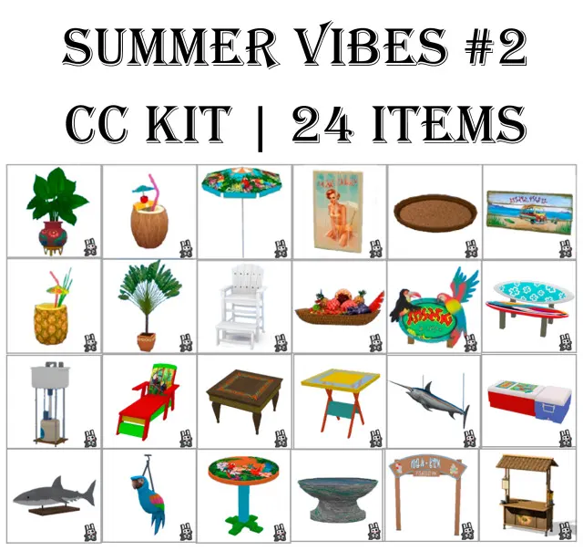 Vista previa de Ts2|ts3] to ts4 summer conversations, construir y comprar de nocturne-vi para Los Sims 4.