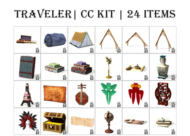 Vista previa de Ts2|ts3] to ts4 traveler's home conversations, solares y habitaciones de nocturne-vi para Los Sims 4.