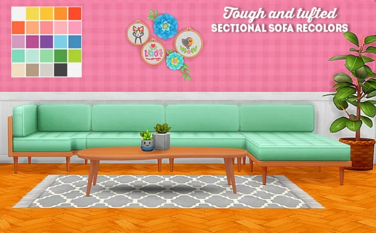 Vista previa de Ts4] dream home decorator sofa’s recolors, muebles de lina-cherie para Los Sims 4.