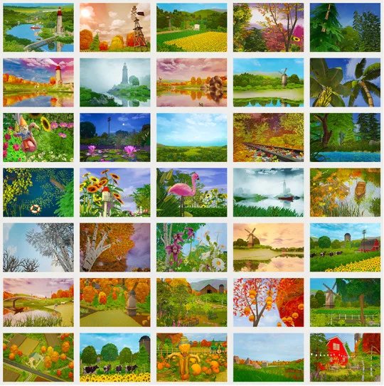 Vista previa de Ts4] Lesyasun scenic pictures, contenido personalizado de lina-cherie para Los Sims 4.