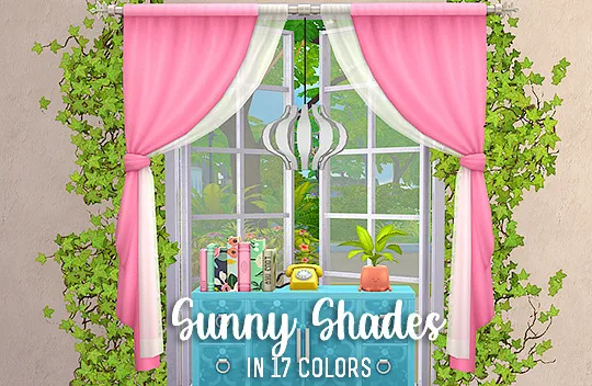 Vista previa de Ts4] Sunny shades - Recolors, contenido personalizado de lina-cherie para Los Sims 4.