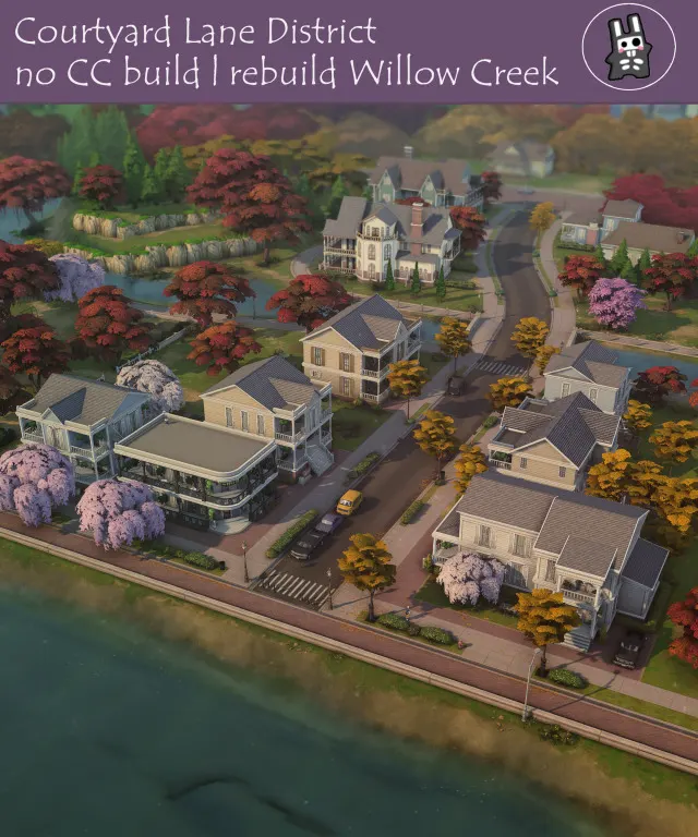 Vista previa de Willow Creek Save File, mundos de nocturne-vi para Los Sims 4.