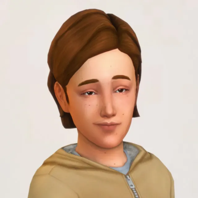 Vista previa de EP0 Kids cabello conversiones, cabello de its-adrienpastel para Los Sims 4.