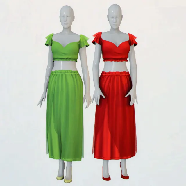 Vista previa de EP19 Flowy Set Revisited/Edit, contenido personalizado de its-adrienpastel para Los Sims 4.