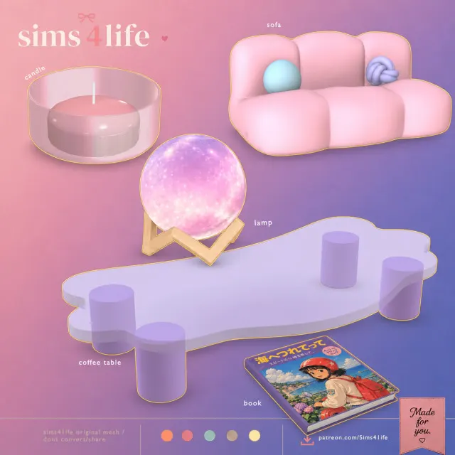 Vista previa de HERE, contenido personalizado de sims41ife para Los Sims 4.