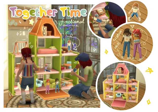Vista previa de Together Time!(◔◡◔), construir y comprar de tamsiecc para Los Sims 4.