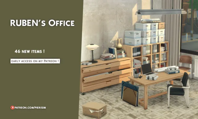 Vista previa de Ton of book piles variations, which may be very useful for other types of bookcases, decoración de pierisim para Los Sims 4.